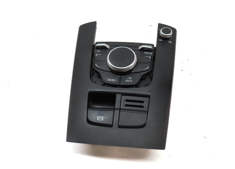 Thumbnail 2: 2015 AUDI A3 8V CENTER CONSOLE MMI MEDIA NAVIGATION CONTROL KNOB & BUTTON PANEL