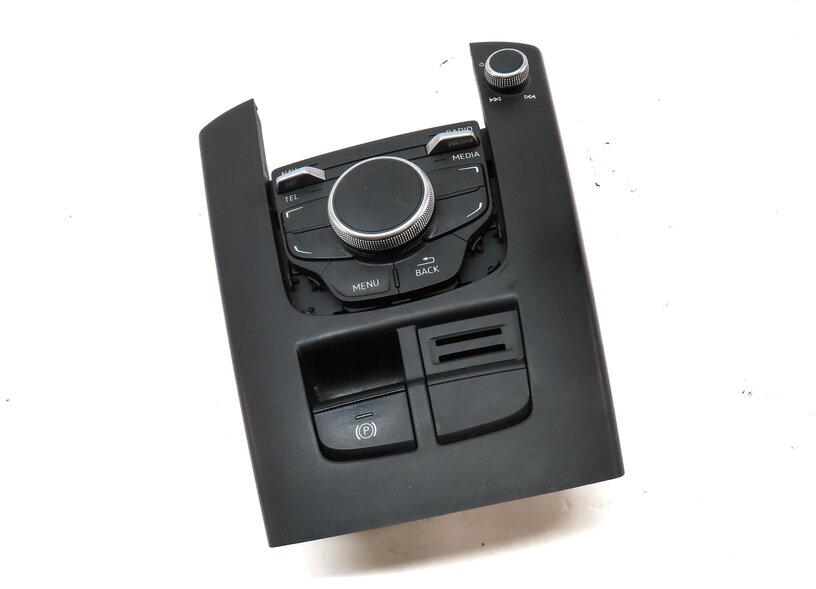 Thumbnail 3: 2015 AUDI A3 8V CENTER CONSOLE MMI MEDIA NAVIGATION CONTROL KNOB & BUTTON PANEL