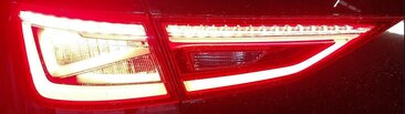 Thumbnail 2: 2015-2016 AUDI A3 S3 (8V) SEDAN CONVERTIBLE LEFT INNER LED TAILLIGHT LIGHT LAMP