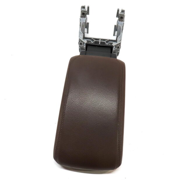 Thumbnail 2: 15-19 AUDI A3 S3 RS3 (8V 8VF) FRONT CENTER CONSOLE ARMREST LID (CHESTNUT BROWN)