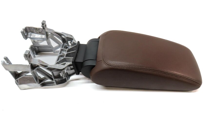 Thumbnail 4: 15-19 AUDI A3 S3 RS3 (8V 8VF) FRONT CENTER CONSOLE ARMREST LID (CHESTNUT BROWN)