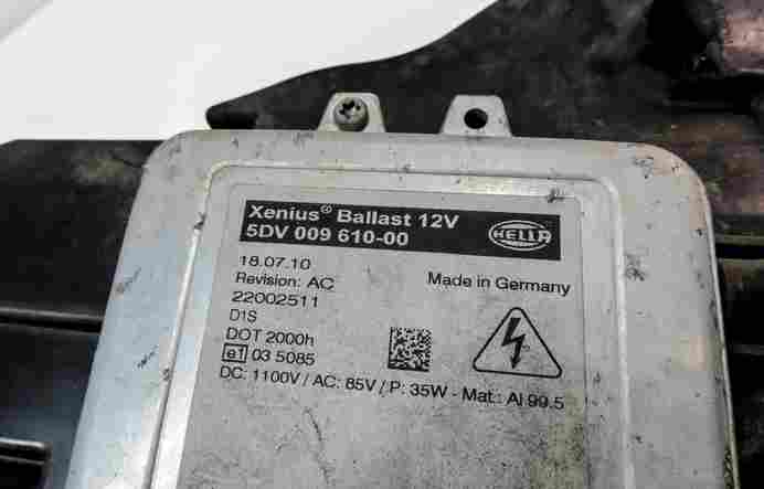 Thumbnail 7: 2008-2014 BMW X6 X6M (E71) LEFT DRIVER XENON HID ADAPTIVE HEADLIGHT LIGHT LAMP