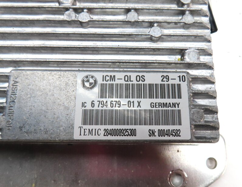 Thumbnail 4: 2008-2014 BMW X6 X6M ///M (E71) ICM INTEGRATED CHASSIS MANAGEMENT CONTROL MODULE