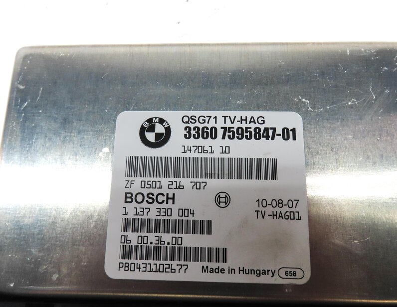 Thumbnail 4: 2010-2014 BMW X5M X6 X6M ///M (E70 E71) REAR LOCKING DIFFERENTIAL CONTROL MODULE