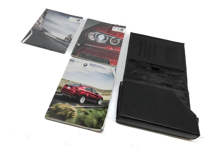 Thumbnail 1: 2011 BMW X6 (E71) OWNERS MANUAL BOOK BOOKLET GUIDE SET w/ CASE