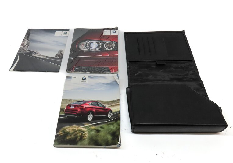 Thumbnail 2: 2011 BMW X6 (E71) OWNERS MANUAL BOOK BOOKLET GUIDE SET w/ CASE