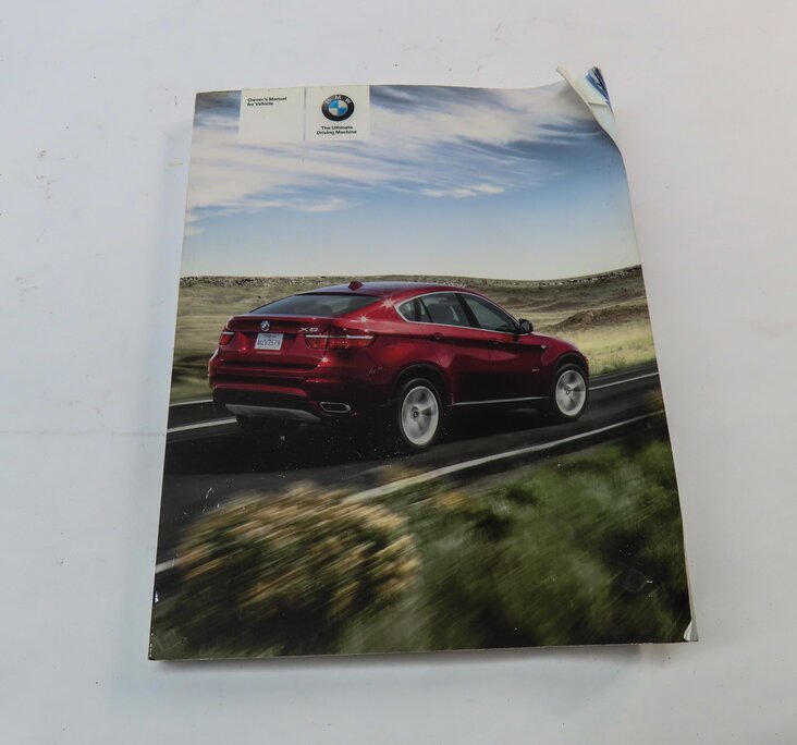 Thumbnail 6: 2011 BMW X6 (E71) OWNERS MANUAL BOOK BOOKLET GUIDE SET w/ CASE