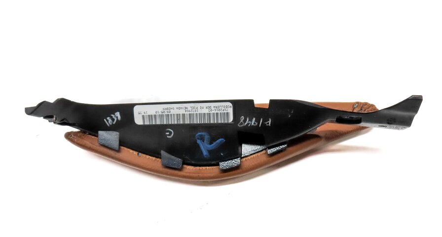 Thumbnail 5: 2011 BMW X6 (E71) FRONT LEFT & RIGHT CENTER CONSOLE KNEE PAD CUSHION SET (BROWN0