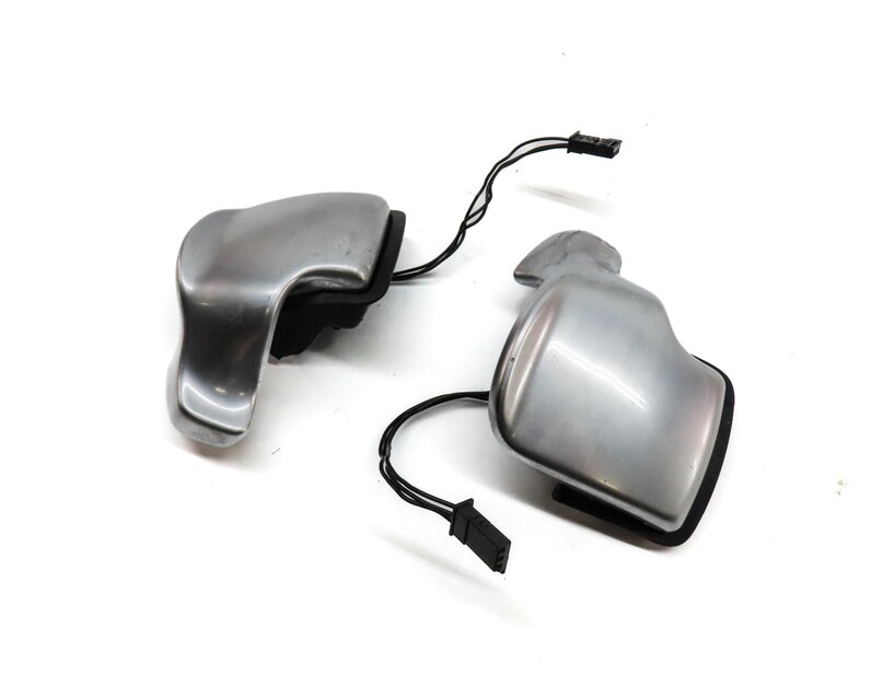 2011 BMW X6 (E71) STEERING WHEEL PADDLE SHIFT SHIFTER SET-2