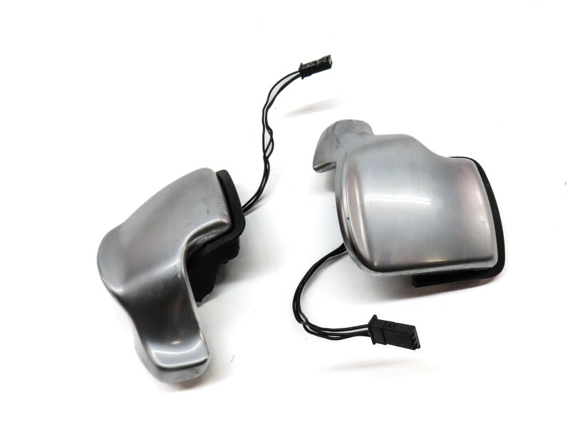 Thumbnail 3: 2011 BMW X6 (E71) STEERING WHEEL PADDLE SHIFT SHIFTER SET-2