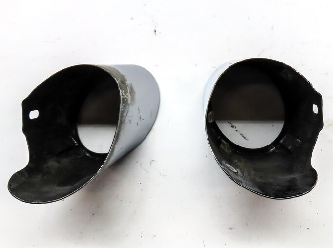 Thumbnail 5: 2011-2014 BMW X6 (E71) LEFT & RIGHT EXHAUST TIP SET-2 (CHROME)