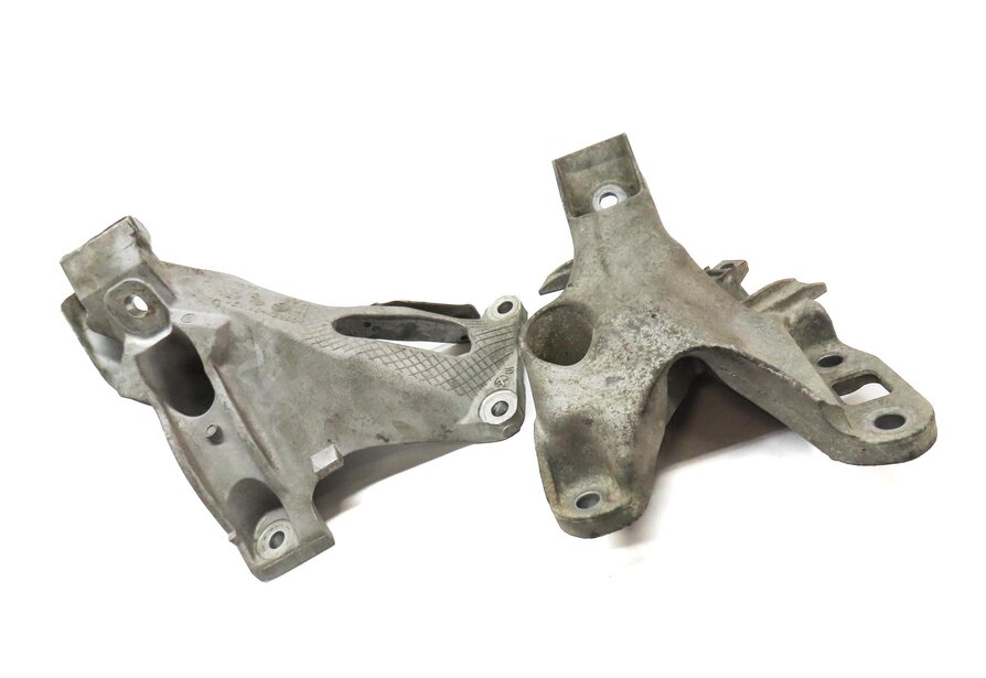 Thumbnail 3: 2011 BMW X6 (E71) 3.0L N55 TURBO ENGINE LEFT & RIGHT MOTOR MOUNT BRACKET SET-2