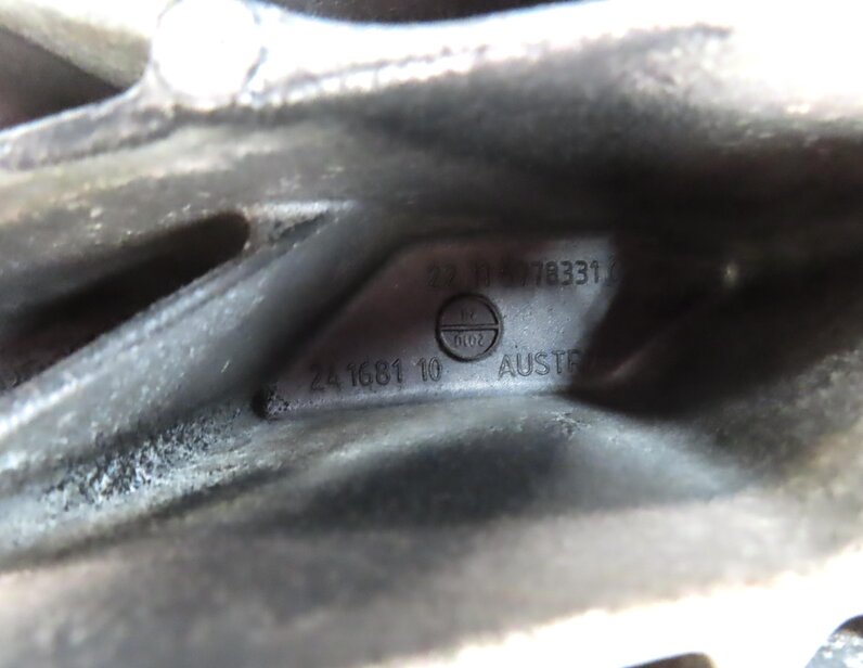 Thumbnail 7: 2011 BMW X6 (E71) 3.0L N55 TURBO ENGINE LEFT & RIGHT MOTOR MOUNT BRACKET SET-2
