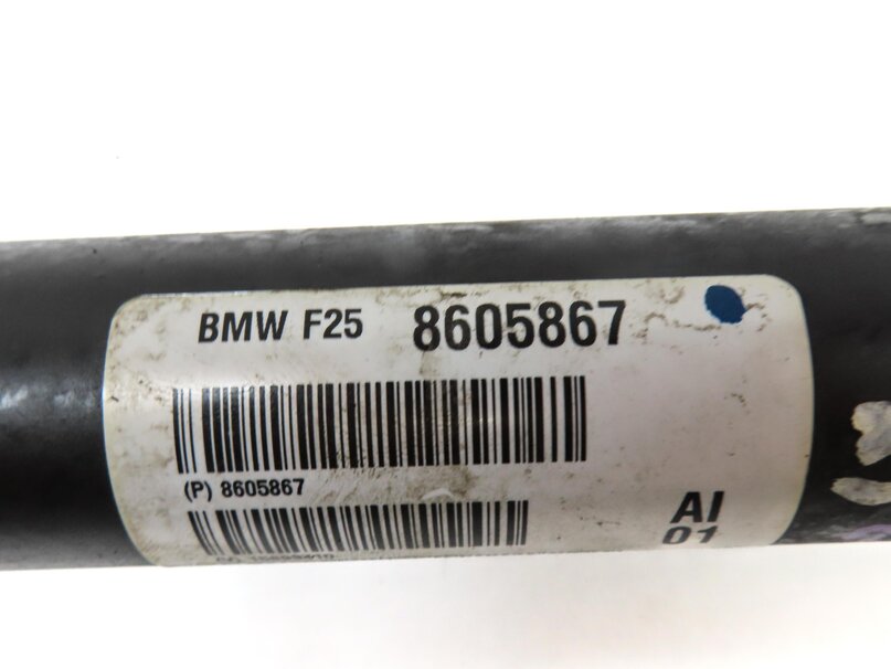 Thumbnail 6: 2011-2018 BMW X3 X4 (F25 F26) FRONT DRIVESHAFT DRIVELINE DRIVE LINE SHAFT