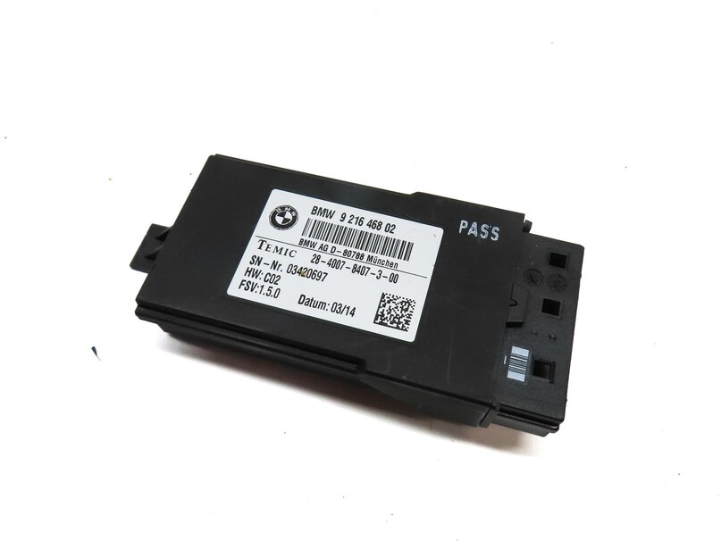 10-19 BMW 2 3 4 5 6 7 X (F22 F30 F32 F15 F16 F85 F86) HEATED SEAT CONTROL MODULE
