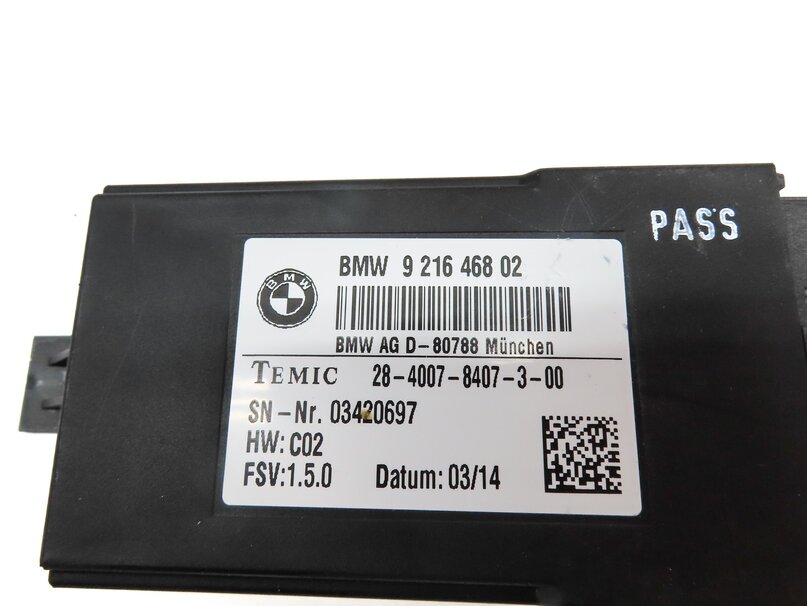 Thumbnail 4: 10-19 BMW 2 3 4 5 6 7 X (F22 F30 F32 F15 F16 F85 F86) HEATED SEAT CONTROL MODULE