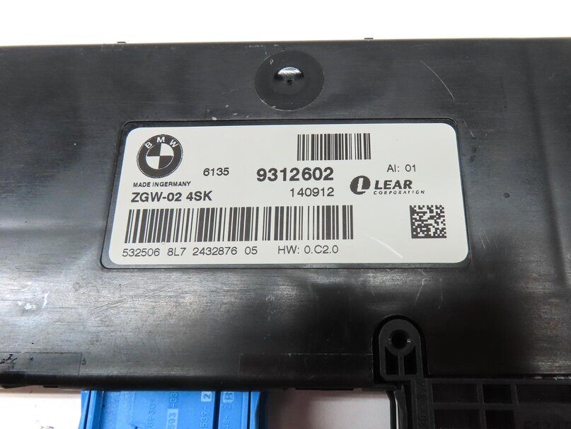 Thumbnail 4: 2011-2018 BMW X3 X4 (F25 F26) CENTRAL GATEWAY CONTROL MODULE COMPUTER