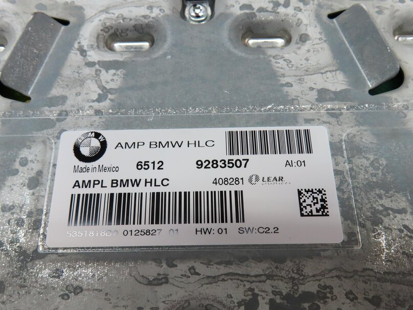 Thumbnail 5: 2011-2014 BMW X3 (F25) RADIO STEREO SPEAKER HiFi AUDIO AMP AMPLIFIER (LEAR)