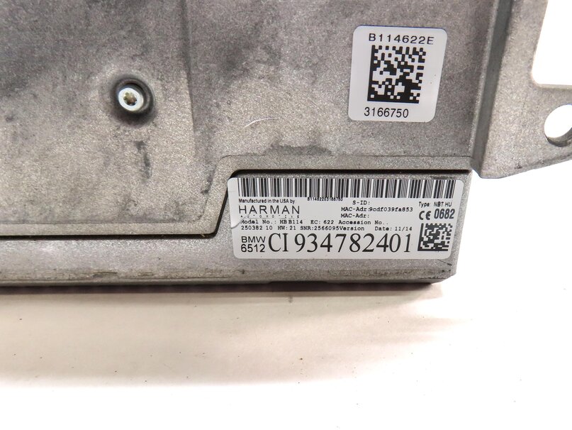 Thumbnail 4: 14-16 BMW 2 3 4 5 6 7 X3 X5 X6 (F10 F15 F22 F30 F32) AM/FM CD STEREO RECEIVER