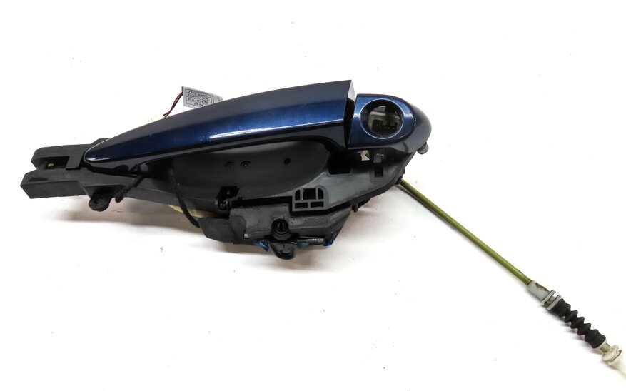 Thumbnail 2: 08-14 BMW X3 X5 X5M X6 X6M (E70 E71 F25) LEFT DRIVER DOOR HANDLE (DEEP SEA BLUE)