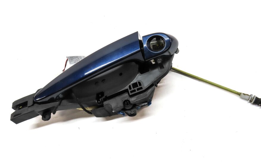 Thumbnail 3: 08-14 BMW X3 X5 X5M X6 X6M (E70 E71 F25) LEFT DRIVER DOOR HANDLE (DEEP SEA BLUE)