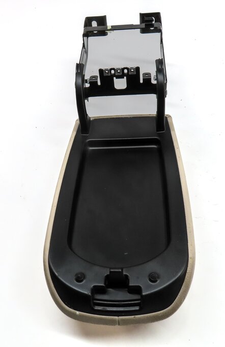 Thumbnail 7: 11-18 BMW X3 X4 F25 F26 FRONT CENTER CONSOLE STORAGE ARMREST LID (OYSTER BEIGE)