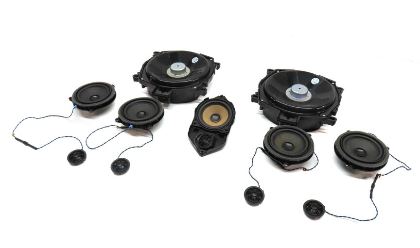 2014 BMW X3 (F25) RADIO STEREO WOOFER MIDRANGE TWEETER SPEAKER SET 11