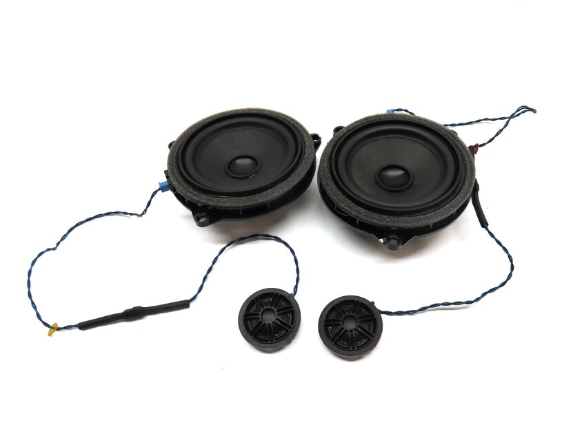 Thumbnail 8: 2014 BMW X3 (F25) RADIO STEREO WOOFER MIDRANGE TWEETER SPEAKER SET 11