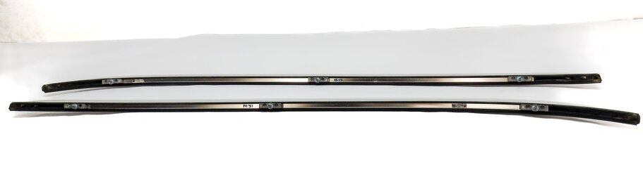 Thumbnail 4: 2014 BMW X3 F25 LEFT & RIGHT LUGGAGE ROOF RACK RAIL SET 2 (FRONT TO BACK) SILVER