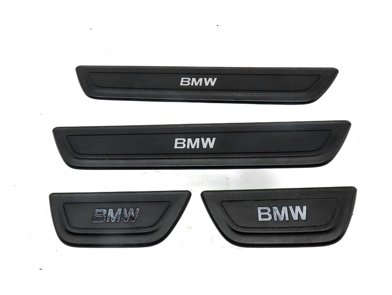 Thumbnail 2: 2014 BMW X3 (F25) FRONT REAR LEFT RIGHT DOOR SILL SCUFF PLATE TRIM SET 4