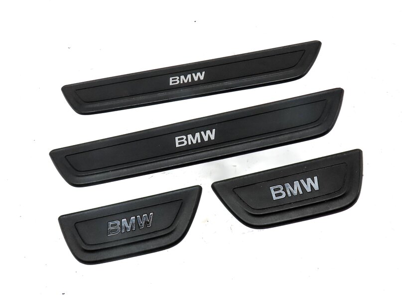 Thumbnail 3: 2014 BMW X3 (F25) FRONT REAR LEFT RIGHT DOOR SILL SCUFF PLATE TRIM SET 4