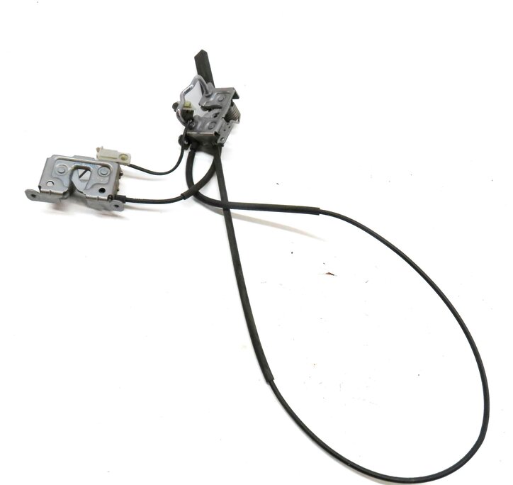 Thumbnail 5: 2014 BMW X3 (F25) FRONT HOOD LEFT & RIGHT LOCK LATCH SET 2 w/ CABLE 51237210731