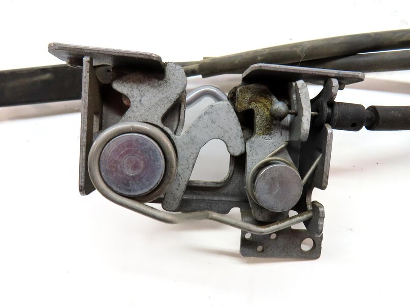 Thumbnail 9: 2014 BMW X3 (F25) FRONT HOOD LEFT & RIGHT LOCK LATCH SET 2 w/ CABLE 51237210731