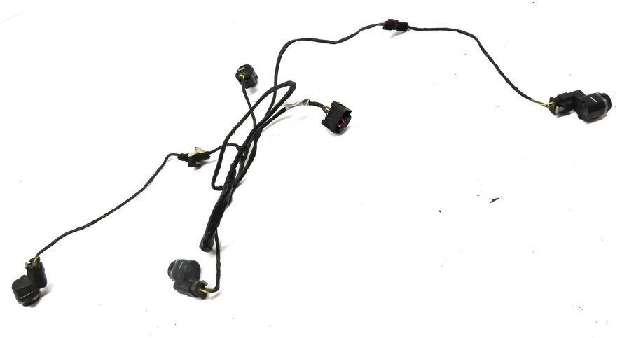 Thumbnail 3: 2014 BMW X3 (F25) REAR PARK ASSIST PDC SENSOR SET4 (BLACK) & WIRE WIRING HARNESS