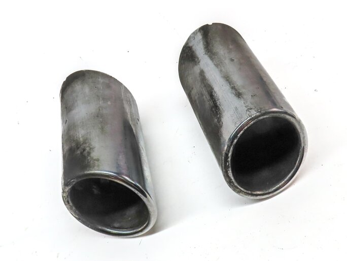 Thumbnail 3: 13-18 BMW X3 X4 (F25 F26) 2.0L REAR LEFT & RIGHT EXHAUST MUFFLER TIP SET 2