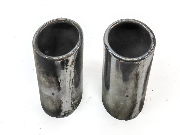 Thumbnail 4: 13-18 BMW X3 X4 (F25 F26) 2.0L REAR LEFT & RIGHT EXHAUST MUFFLER TIP SET 2