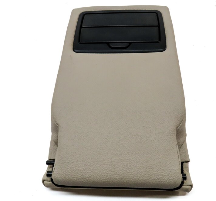 Thumbnail 8: 11-17 BMW X3 (F25) REAR CENTER SEAT FOLD DOWN ARMREST CUP HOLDER (OYSTER BEIGE)