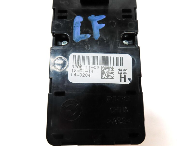 Thumbnail 7: 12-19 BMW 3 4 M3 X3 X4 SERIES FRONT LEFT DRIVER WINDOW SWITCH P-FOLD (BLACK)