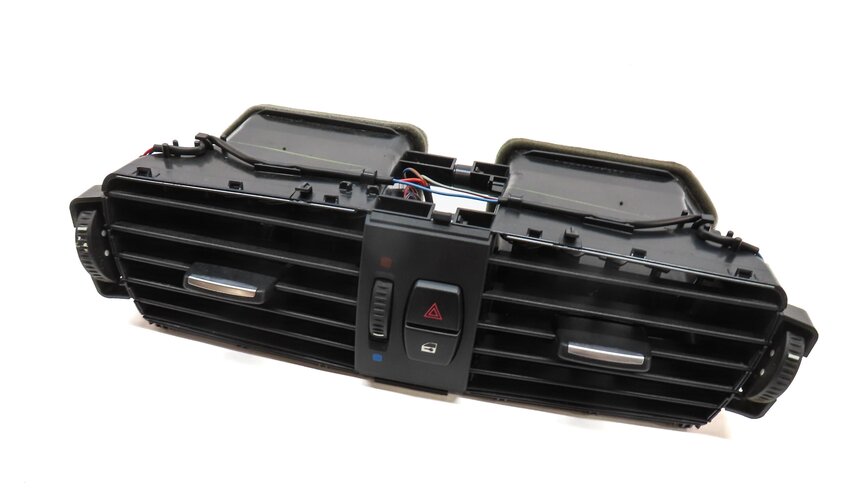 2014 BMW X3 (F25) FRONT DASH CENTER HVAC A/C HEATER AIR VENT (BLACK) 64229184743