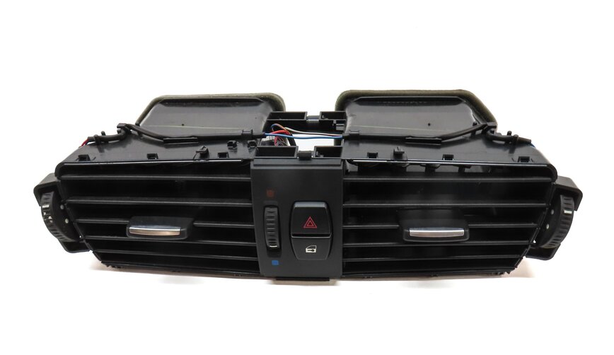 Thumbnail 2: 2014 BMW X3 (F25) FRONT DASH CENTER HVAC A/C HEATER AIR VENT (BLACK) 64229184743