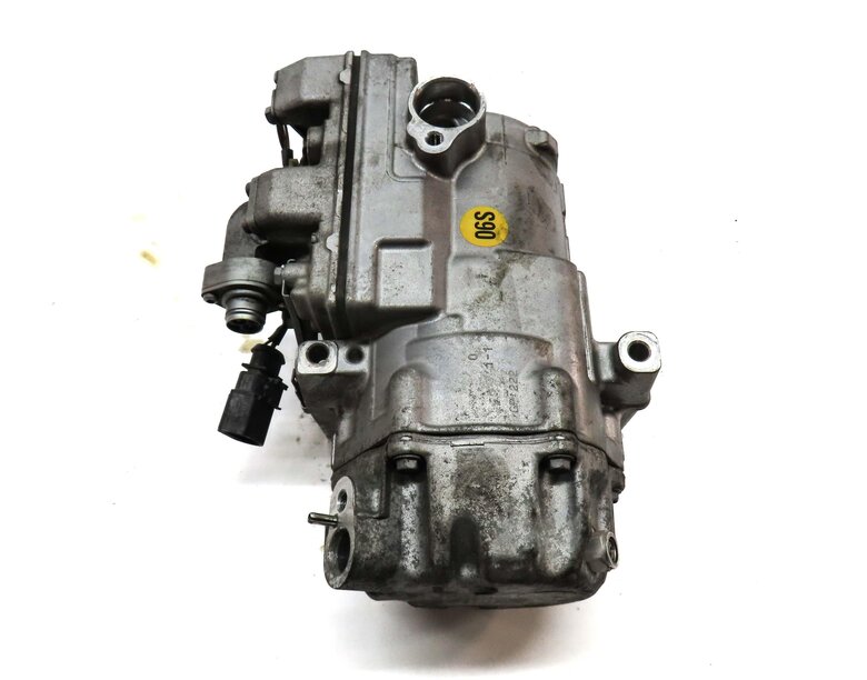 Thumbnail 6: 2011-2018 PORSCHE CAYENNE HYBRID (958) 3.0L M06.EC ENGINE A/C COMPRESSOR PUMP