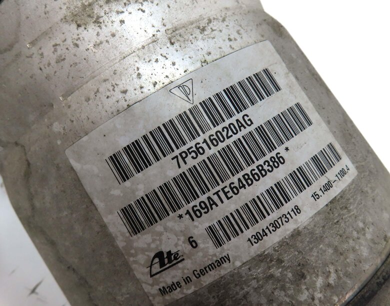 Thumbnail 7: 11-18 PORSCHE CAYENNE (958) RIGHT PASSENGER REAR AIR SUSPENSION VDC SHOCK STRUT