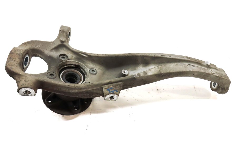 Thumbnail 4: 2011-2018 PORSCHE CAYENNE (958) LEFT FRONT DRIVER SPINDLE KNUCKLE WHEEL HUB