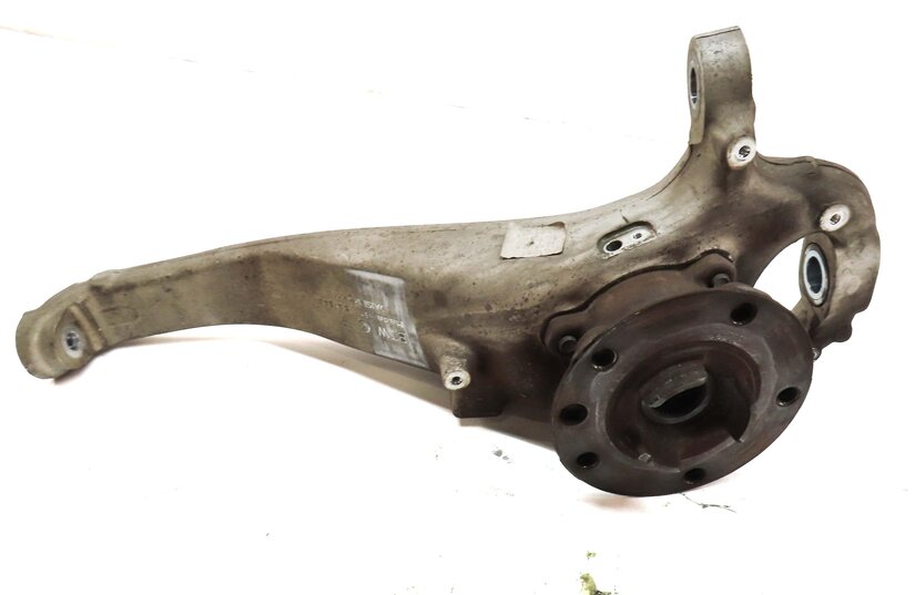 Thumbnail 5: 2011-2018 PORSCHE CAYENNE (958) LEFT FRONT DRIVER SPINDLE KNUCKLE WHEEL HUB