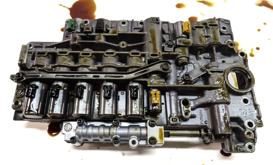 Thumbnail 10: 11-18 PORSCHE CAYENNE PANAMERA (958 970 G1) 3.0L HYBRID TRANSMISSION VALVE BODY