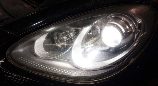 Thumbnail 2: 2011-2014 PORSCHE CAYENNE (958) LEFT FRONT DRIVER HID XENON HEADLIGHT LIGHT LAMP