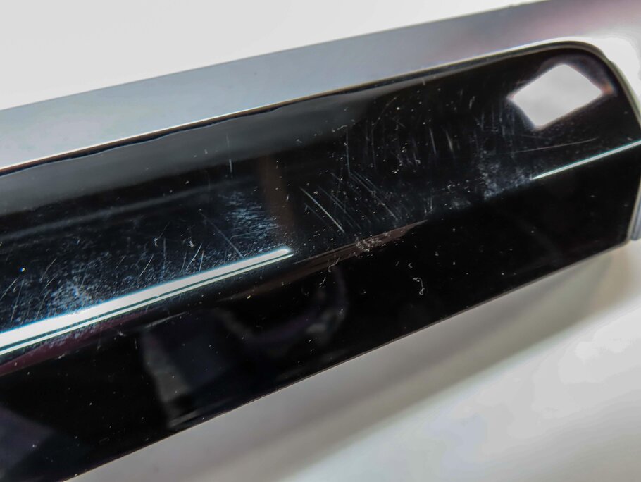 Thumbnail 6: 2013 PORSCHE CAYENNE HYBRID (958) DOOR DASH CONSOLE BLACK & SILVER TRIM SET 7