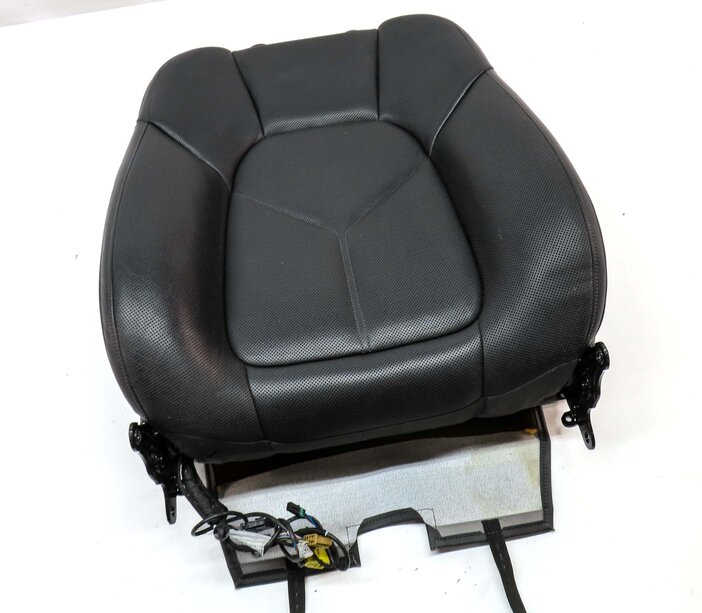 Thumbnail 3: 2013 PORSCHE CAYENNE HYBRID 958 FRONT RIGHT LOWER COOL HEATED SEAT CUSHION BLACK