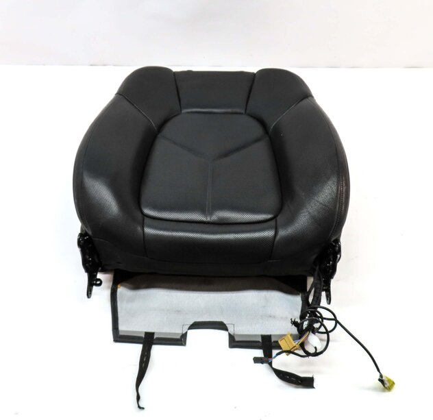 Thumbnail 2: 2013 PORSCHE CAYENNE HYBRID 958 FRONT LEFT UPPER COOL HEATED SEAT CUSHION BLACK