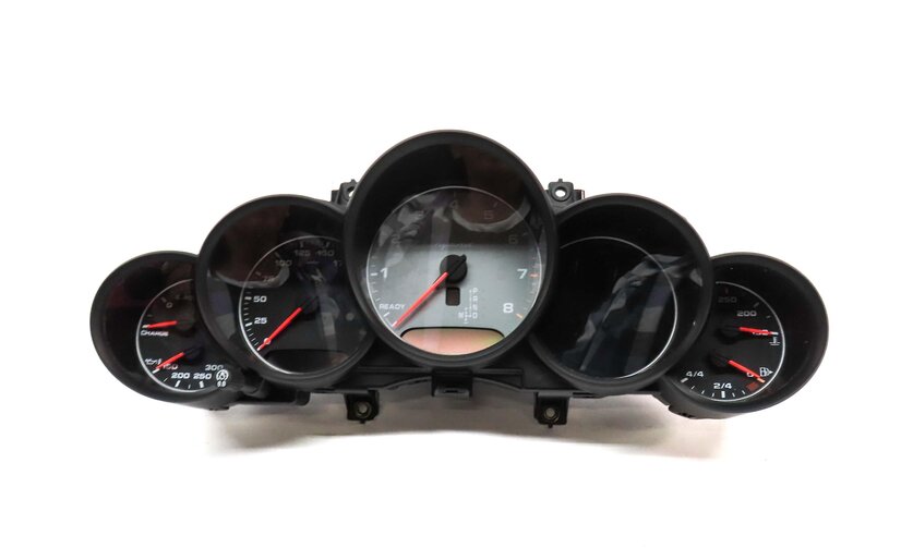 Thumbnail 3: 13-16 PORSCHE CAYENNE (958) SPEEDOMETER (MPH) INSTRUMENT GUAGE CLUSTER (77k)
